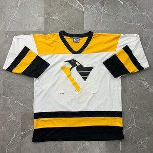 Vintage Pittsburgh Penguins Graphic Tee Mens Large Jaromir Jagr Jersey Shirt